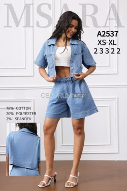 Kurtka jeansowa damska (XS-XL) A2537