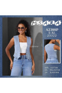 Kamizelka jeansowa damska (XS-XL) 1