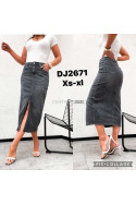 Spódnica jeansowa damska (XS-XL) 1
