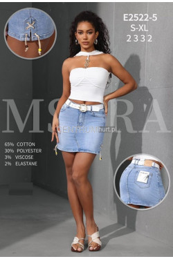 Spódnica jeansowa damska (S-XL) E2522-5