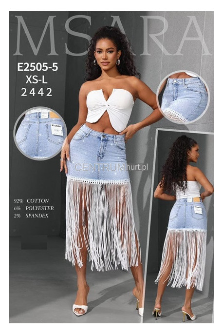 Spódnica jeansowa damska (XS-XL) 1