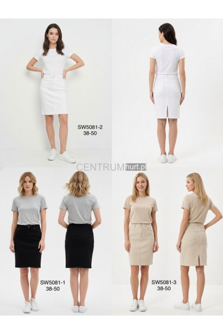 Spódnica jeansowa damska (XS-XL) 1