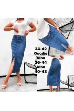 Spódnica jeansowa damska (34-42) 5111