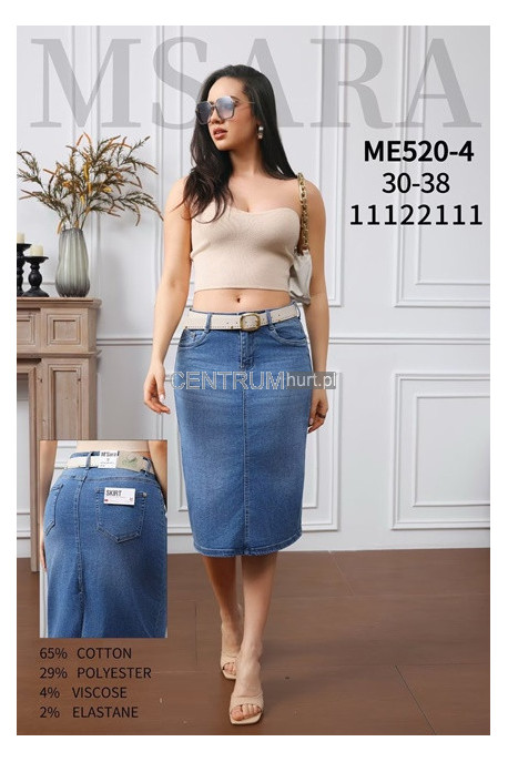 Spódnica jeansowa damska (XS-XL) 1