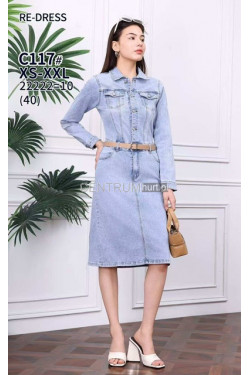 Sukienka jeansowa damska (XS-2XL) C117