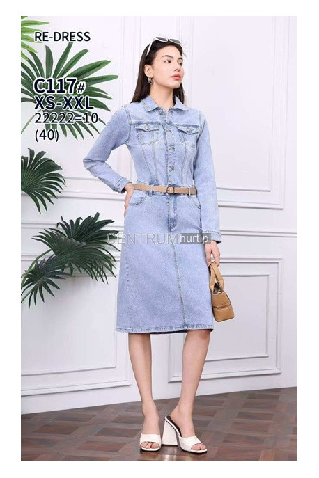 Spódnica jeansowa damska (XS-XL) 1