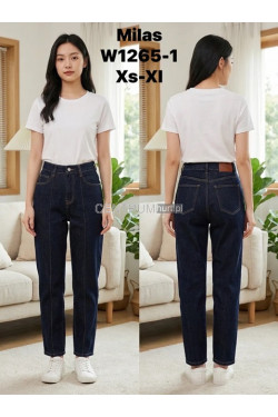 Jeansy damskie (XS-XL) W1265-1