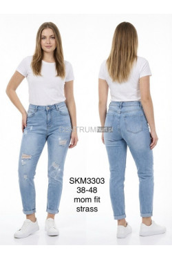 Jeansy damskie (38-48) SKM3303