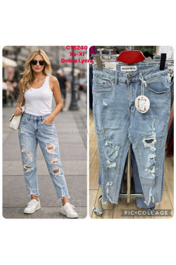 Jeansy damskie (XS-XL) C15240