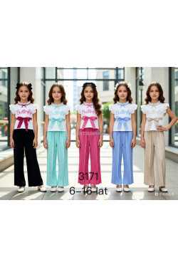 Komplet dziewczęcy (6-16) 6114