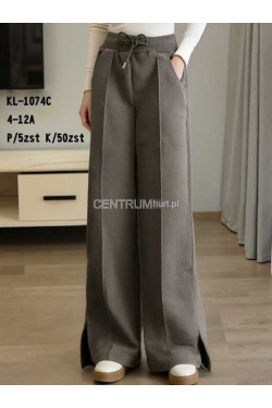 Spodnie dziewczęce (4-12) KL-1074C