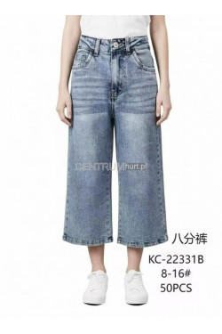 Jeansy dziewczęce (8-16) KC-22331B