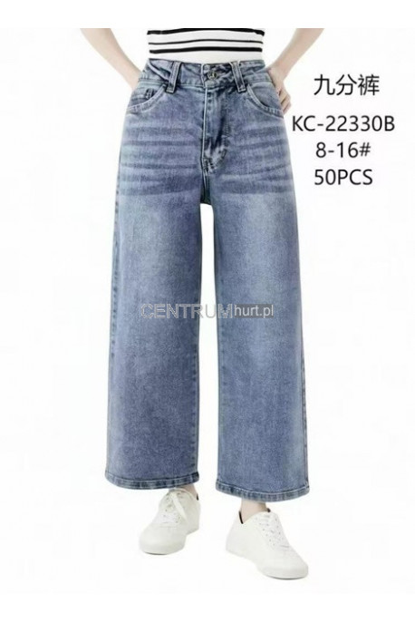 Jeansy dziewczęce (8-16) 1