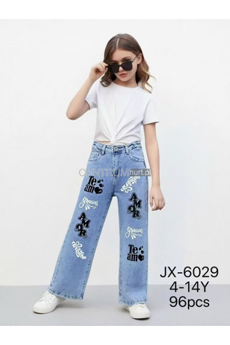 Jeansy dziewczęce (4-14) 1