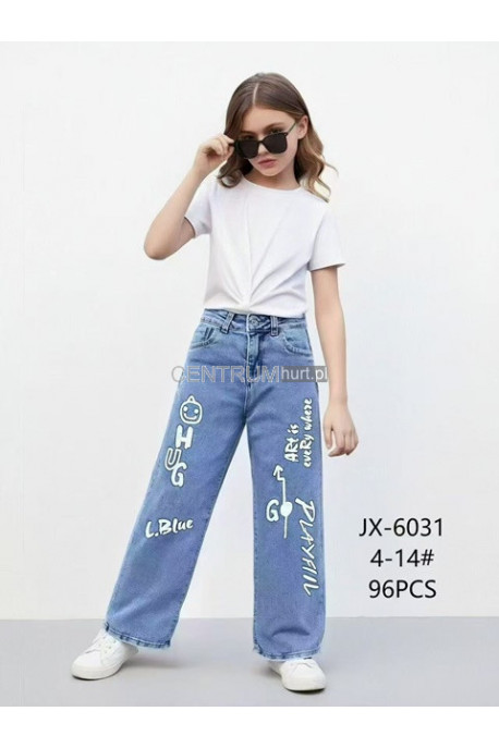 Jeansy dziewczęce (4-14) 1