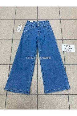 Jeansy dziewczęce (4-14) 7849