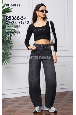 Jeansy damskie (XS-XL) R8086-5