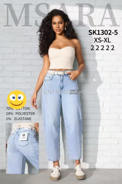 Jeansy damskie (XS-XL) SK1302-5