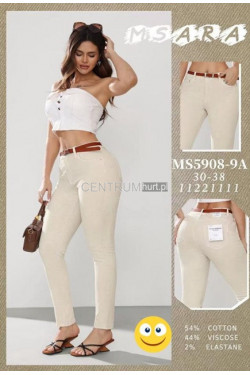 Jeansy damskie (30-38) MS5908-9A