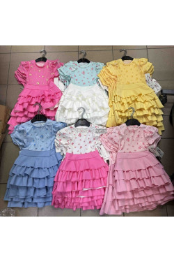 Sukienki dziewczęce (2-12) H10A79