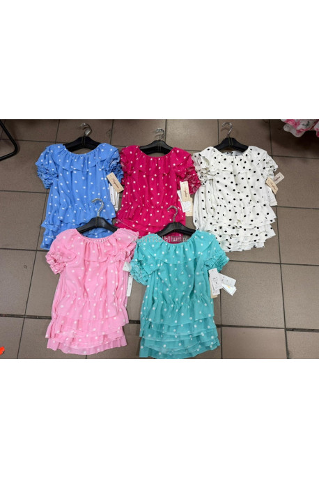 Bluzki dziewczęce (4-14) H10A