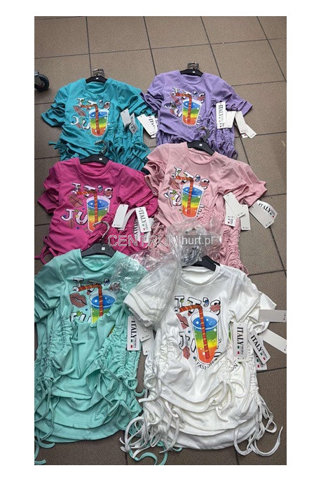 Bluzki dziewczęce (4-14) H10A