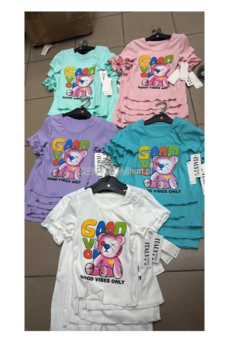 Bluzki dziewczęce (4-14) H10A