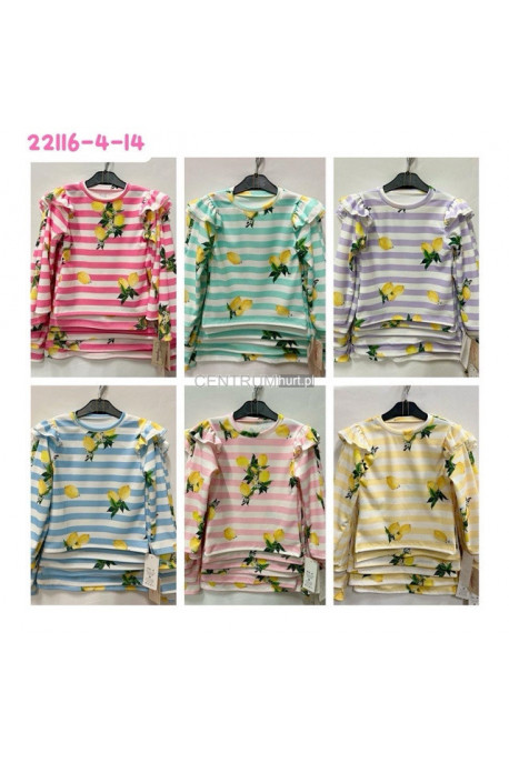 Bluzki dziewczęce (4-14) H10A