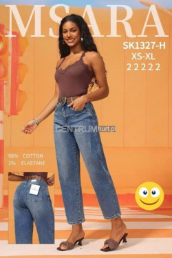 Jeansy damskie (XS-XL) SK1327-H