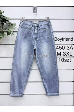 Jeansy damskie (M-3XL) 450-3A