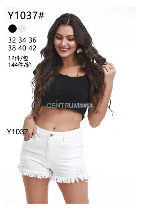 Szorty jeansowe damskie (32-42) 1