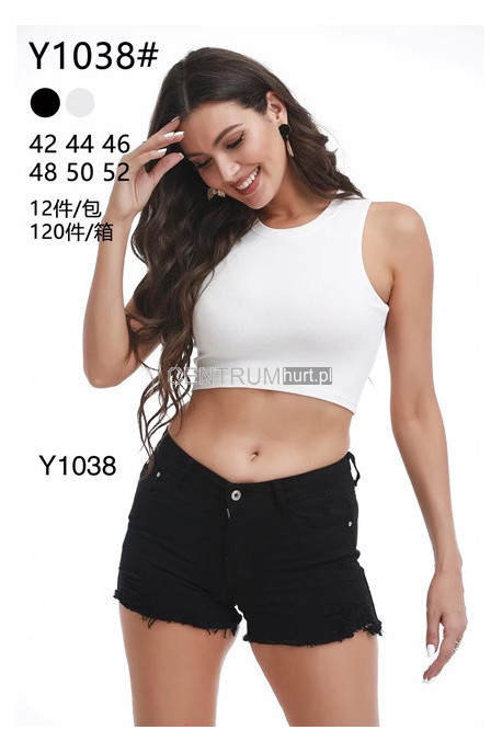 Szorty jeansowe damskie (32-42) 1