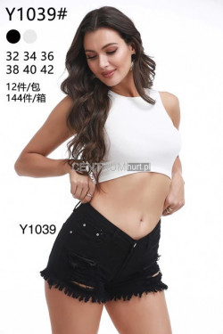 Szorty jeansowe damskie (32-42) Y1039