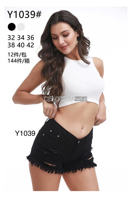 Szorty jeansowe damskie (32-42) 1