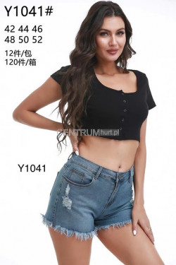 Szorty jeansowe damskie (32-42) Y1041
