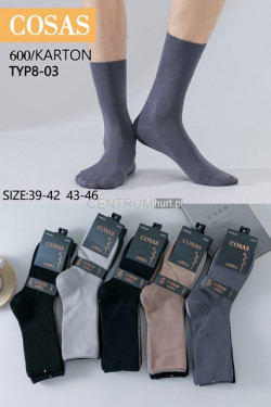 Skarpety męskie (39-46) TYP8-03
