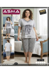 Piżama damska Turecka (L-4XL) 1