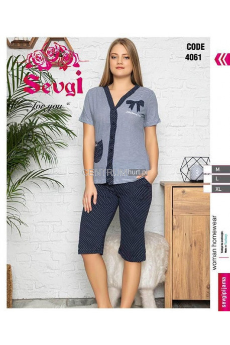 Piżama damska Turecka (2XL-4XL) 1