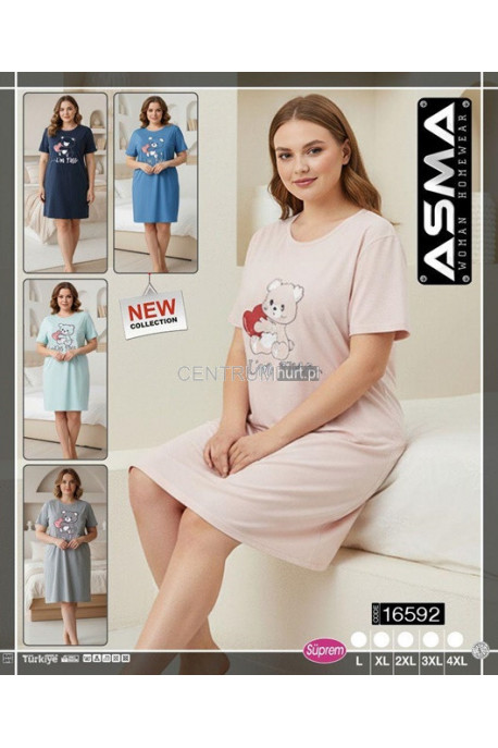 Koszula nocna damska (3XL-5XL) 1