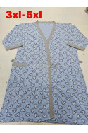 Szlafrok damskie (3XL-5XL) 36