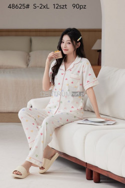 Piżama damska (S-2XL) 48625