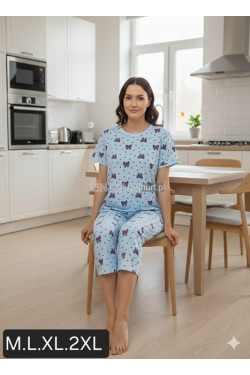 Piżama damska (M-2XL) 3710