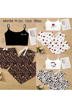 Piżama damska (M-2XL) 48610