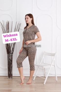 Piżama damska (M-4XL) 4387