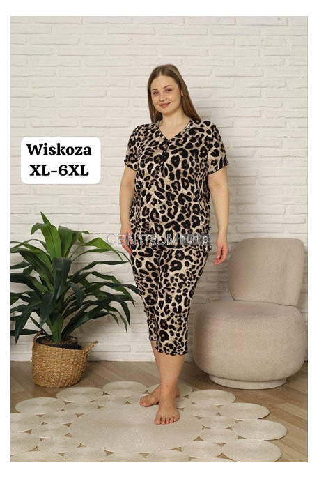 Piżama damska (XL-6XL) 1