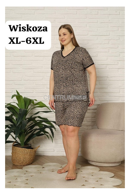 Piżama damska (XL-6XL) 1