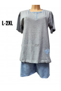 Piżama damska (XL-6XL) 1