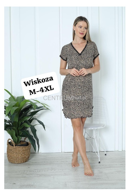 Koszula nocna damska (M-4XL) 1