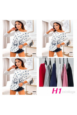 Bluzka damska (XL-3XL) 3764