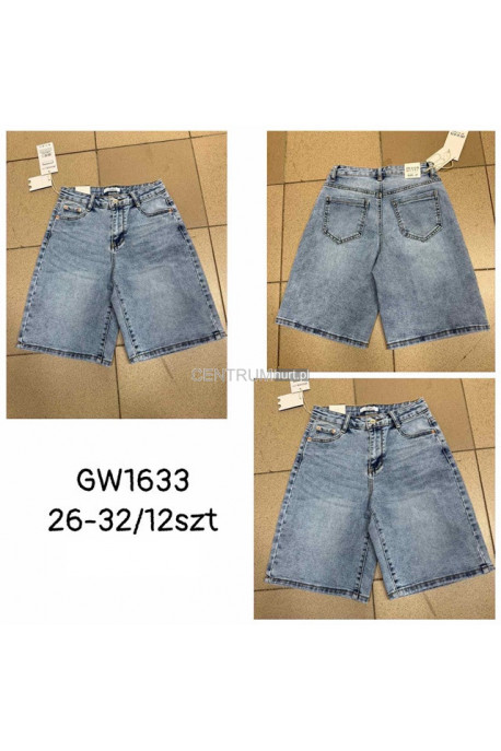 Spodenki jeansowe damskie (30-38) 1
